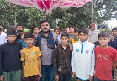 दौड़ प्रतियोगिता का किया गया आयोजन, पहुंचे इंटरनेशनल खिलाड़ी कुलदीप सिंह